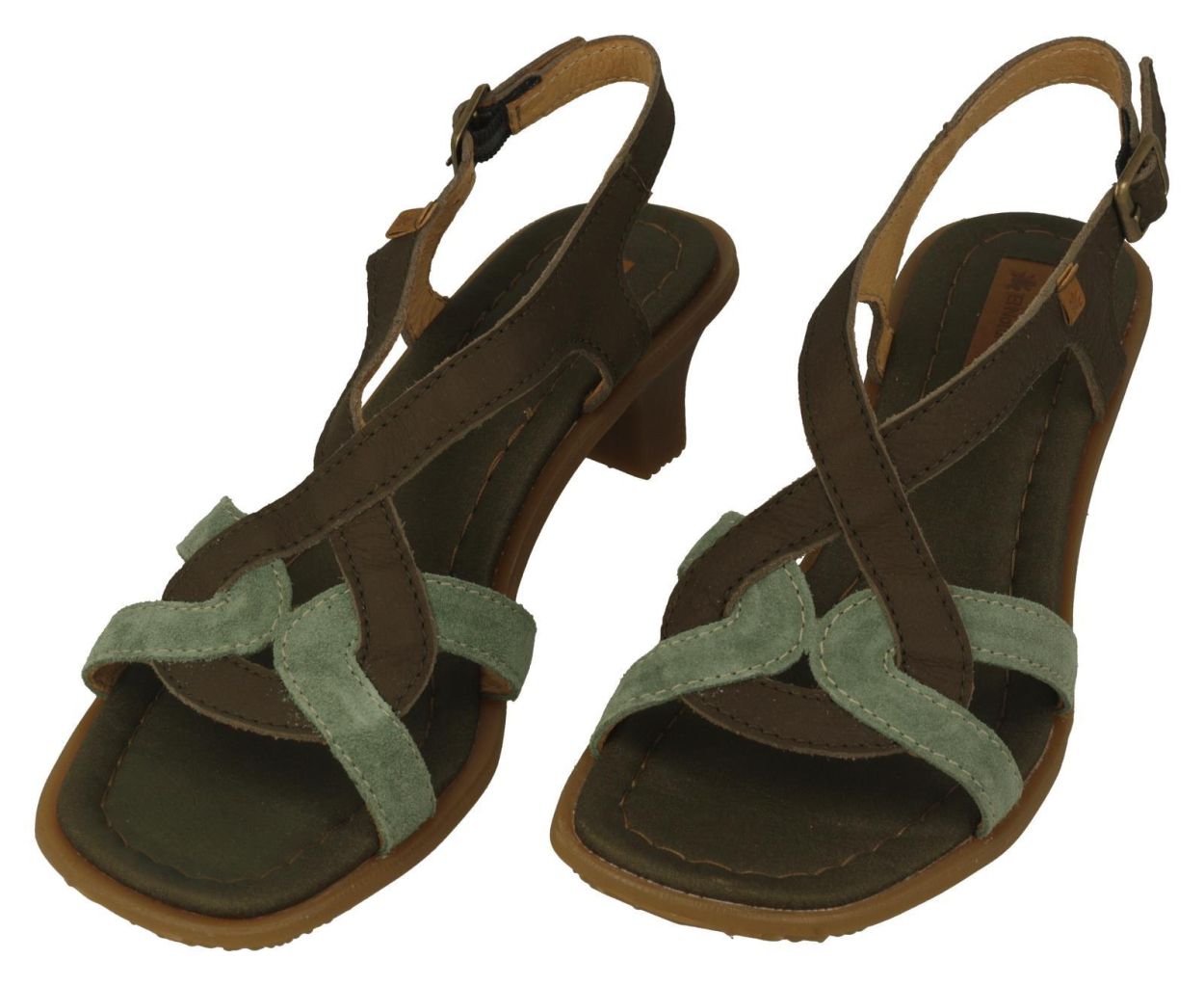 El Naturalista sandaal groen - Schoenen Boonants