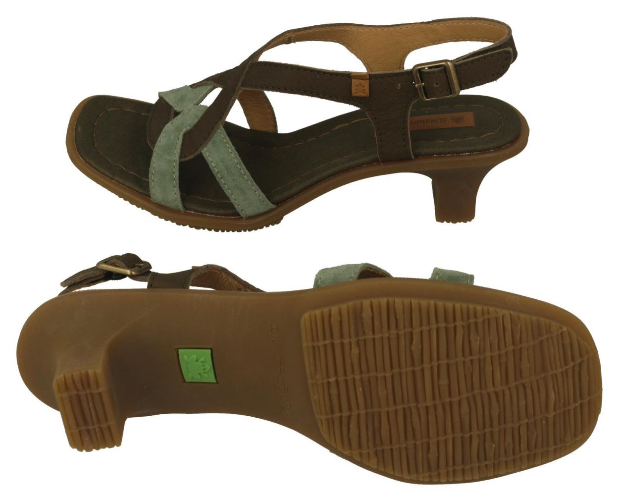 El Naturalista sandaal groen - Schoenen Boonants